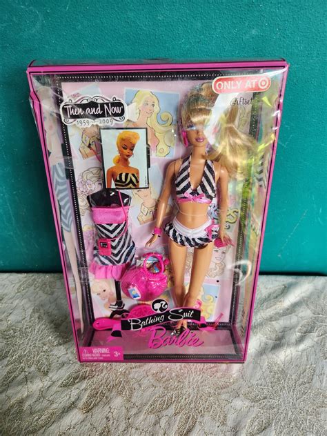 Mattel Bathing Suit Then And Now Barbie Doll Vintage Barbie Etsy