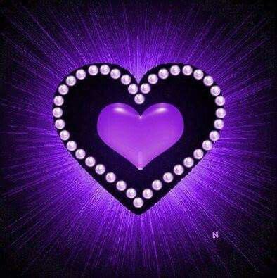 Pretty purple hearts | Purple vibe, Purple pages, Purple love