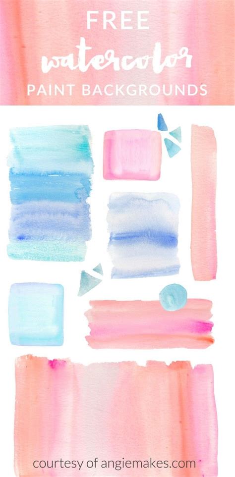 Free Girly Graphics And Watercolor Clip Art Backgrounds Free