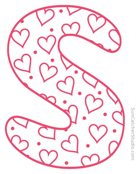 Use These Free Stencils for All Your Valentine Projects | Free stencils, Letter stencils ...