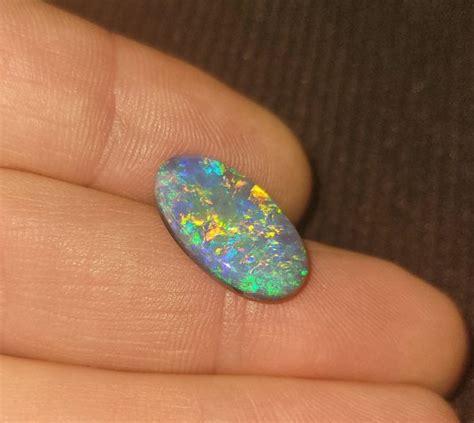 Opal Mintubi Black Super Gem Australian Opal Mines