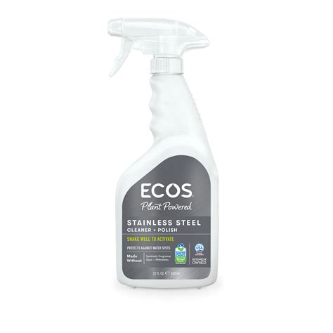 Eco Conscious Stainless Steel Polish And Cleaner Ecos®