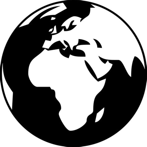 Simple Globe Public Domain Vectors