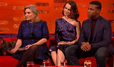 Star Wars Legend Carrie Fisher Gives Saucy Sex Advice To Daisy Ridley