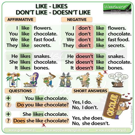 A Poster With Words And Pictures On It That Say Dont Like Chocolates