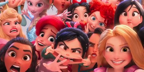 Wreck It Ralph 2 With The Disney Princesses In Loungewear Has The