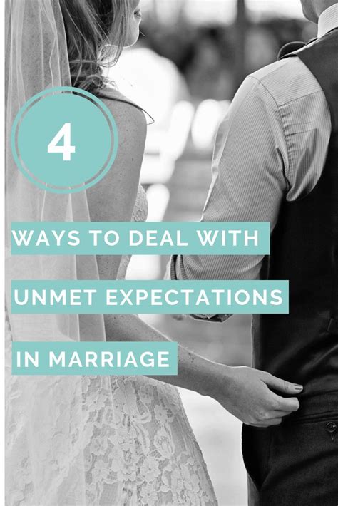 4 Ways To Deal With Unmet Expectations In Marriage Marriage Advice