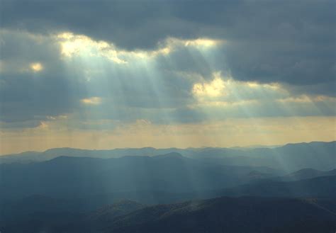 Sunbeams Through The Clouds Beautiful Landscapes Photo 37729156