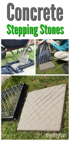 Making Concrete Stepping Stones Thriftyfun