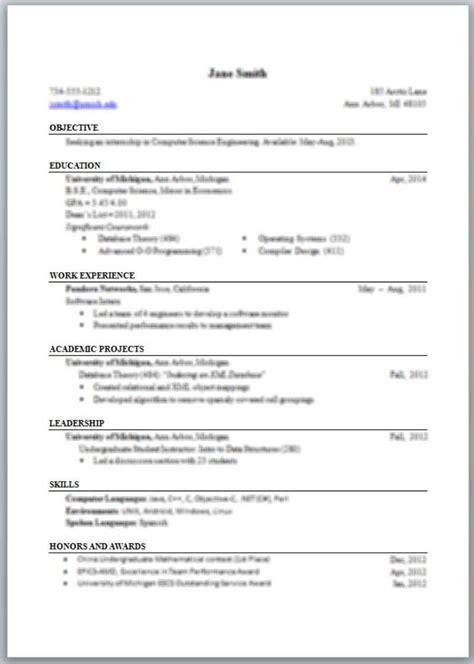 Blueprint resume format this is best for jobseekers with an artistic background, dougherty explains. Best Resume Format - Fotolip