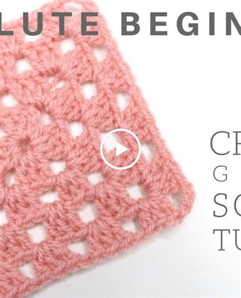 Crochet How To Crochet A Granny Square Absolute Beginners Bella Coco