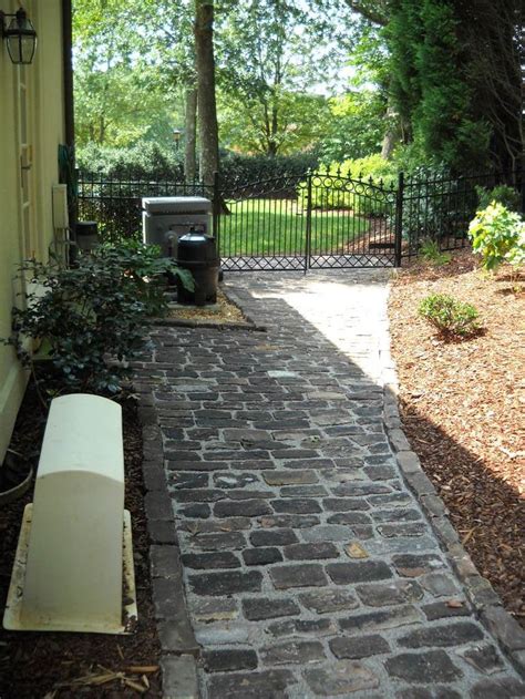 The slope can be from side to side or from one end to the. European Blend Cobblestone | Cobblestone walkway ...