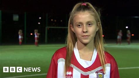 Women S Football Girl A Champion Against Sexism
