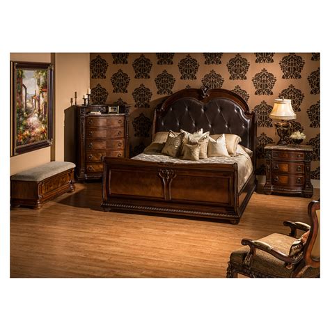 Coventry Tobacco King Sleigh Bed El Dorado Furniture