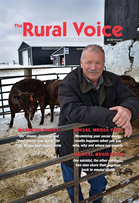 The Rural Voice April 2019 By North Huron Publishing Company Ltd