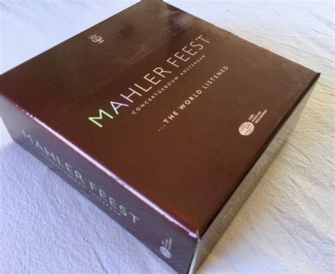 Gustav Mahler Mahler Feest Limited Box Set Cd Box Set Catawiki