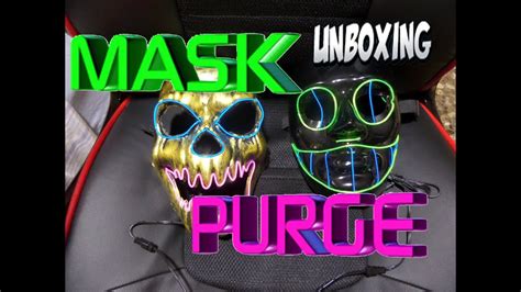 Mask Purgeunboxing Youtube