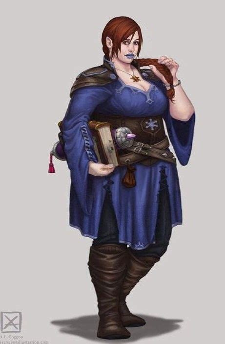 Curvy Elf Character Portraits Female Character Concept Fantasy Heroes