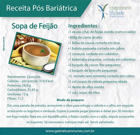 Receita Do Po Bariátrica