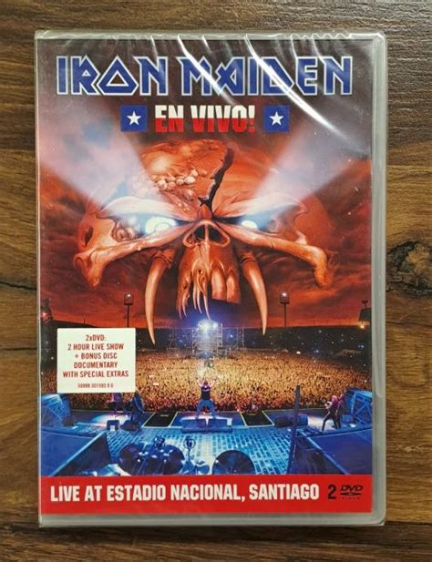 Iron Maiden En Vivo Novo 2x Dvd