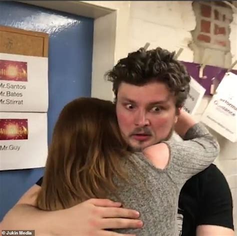 Actors Look Of Surprise Seems To Turn To Horror When His Girlfriend