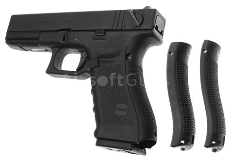 Glock 18c Frame 4 Gen Black Gbb We Airsoftguns