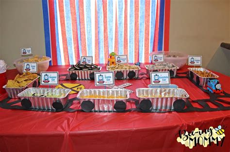 Maybe you would like to learn more about one of these? Bee-ing Mommy Blog: Thomas the Train Birthday Party ...