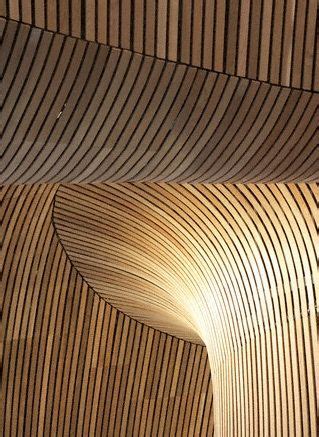 curved wood slat | Curved wood, Wood slats, Color textures