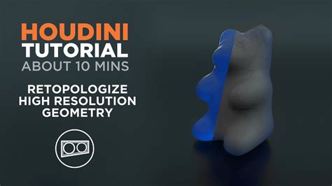 Houdini Tutorial About 10 Minutes How To Efficiently Retopologize