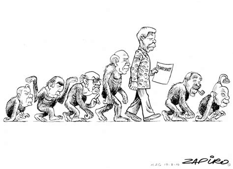 South African Jonathan Shapiro Aka Zapiro Has Cartooned For 20 Years