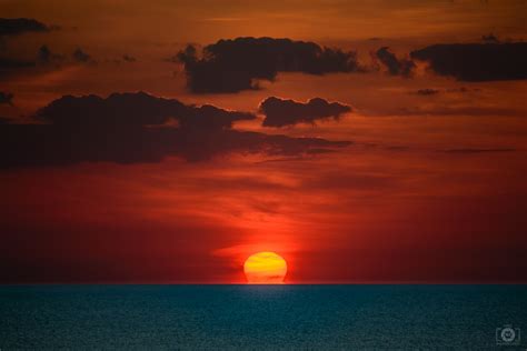 Sunrise At Sea Background High Quality Free Backgrounds