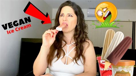 Trying Vegan Ice Cream For The First Time Youtube