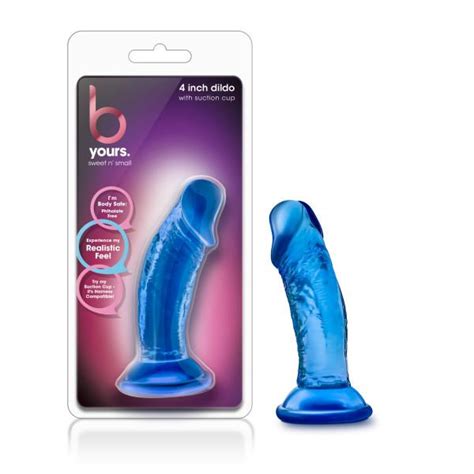 B Yours Sweet N Small 4in Dildo W Suction Cup Blue On Literotica