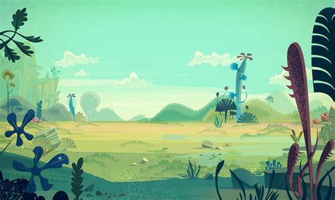 Animation Backgrounds For A Cartoon Pitch Cartoon Background