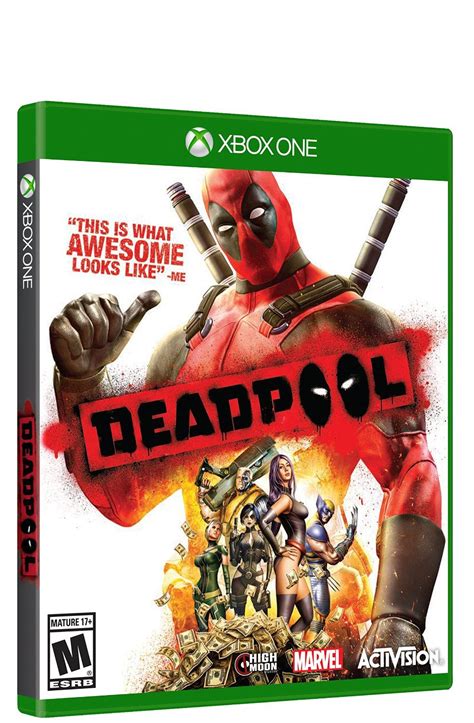 deadpool xbox one physical game disc us