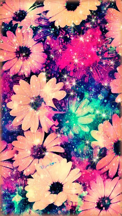 Sparkly Glitter Flowers Wallpapers 4k Hd Sparkly Glitter Flowers