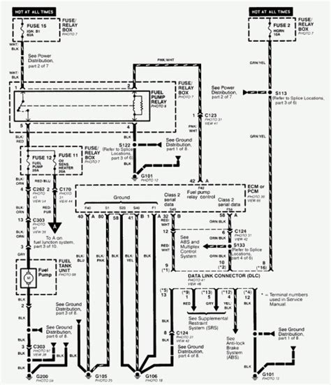 94 lexus ls400 fuse box diagram wiring resources. 1998 Honda Civic Diagram