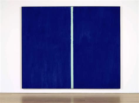Onement Vi By Barnett Newman The Painting Sold For A Record