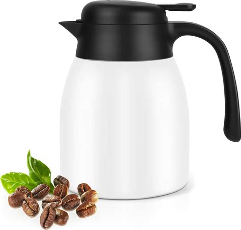 Buy 40oz Thermal Coffee Carafe Insulated Coffee Thermos Stainless Steel Insulated Vacuum