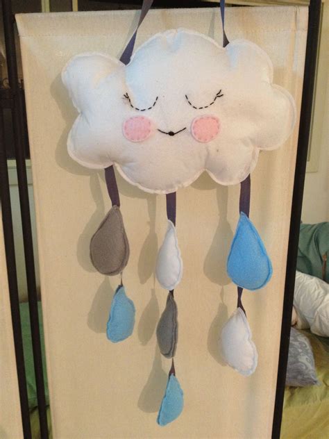 Felt Cloud Mobile Inspiration From Other Mobiles On Pinterest Made By