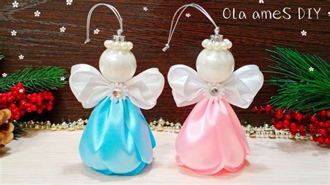 Christmas Angels Diy Christmas Ornament Crafts Christmas Baubles