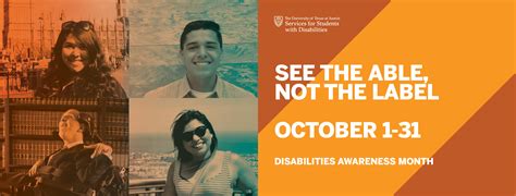 October Is Disability Awareness Month Disability And Access