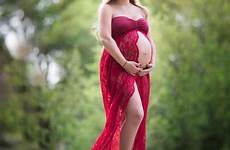 maternity dresses dress sexy shoot photography gown front lace tricks fabulous portraits gowns tips tube pregnant split pregnancy skirts long
