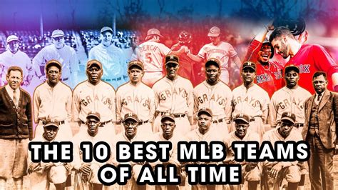 The 10 Best Mlb Teams Of All Time Ranked By Record Youtube
