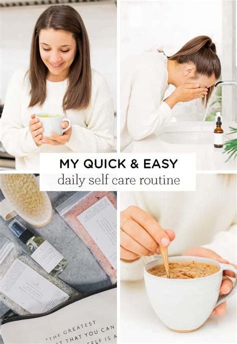 Quick And Easy Daily Self Care Routine Simply Quinoa