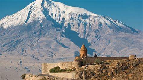 kloster chor virap im schatten des ararat armenien