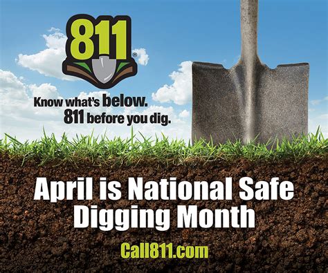 April Is National Safe Digging Month Wtca