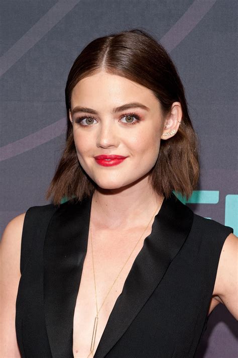Lucy Hale Is Now Platinum Blond Glamour