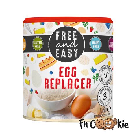 Vegan Egg Replacer 135g Free And Easy Fitcookie
