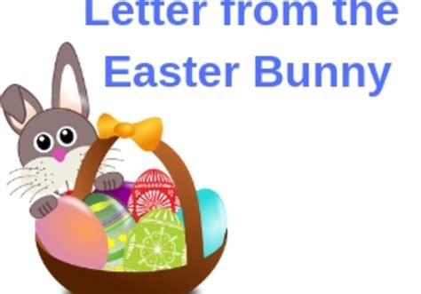 Get A Free Personalized Letter From The Easter Bunny Macaroni Kid